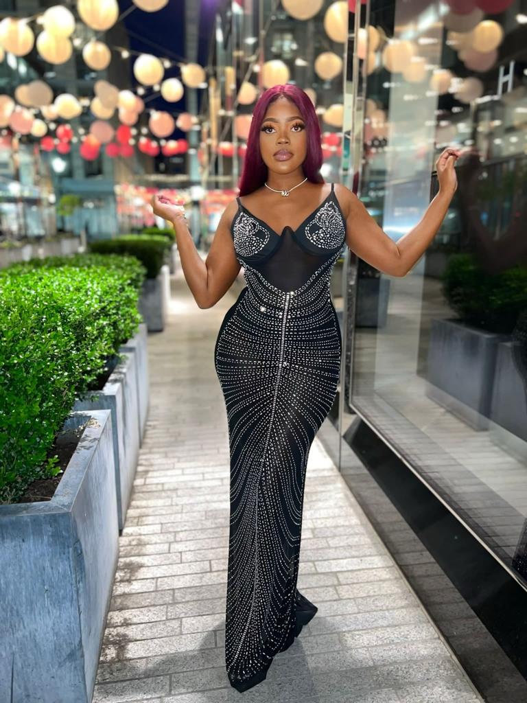 Jasmine Rhinestone Dress